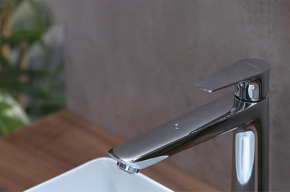 Mitigeur de lavabo Hansgrohe Talis E saillie 183 mm chromé