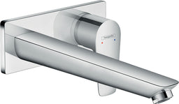 Mitigeur de lavabo mural Hansgrohe Talis E saillie 225 mm chromé