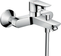 Mitigeur bain/douche apparent Hansgrohe Talis E saillie 194 mm chromé