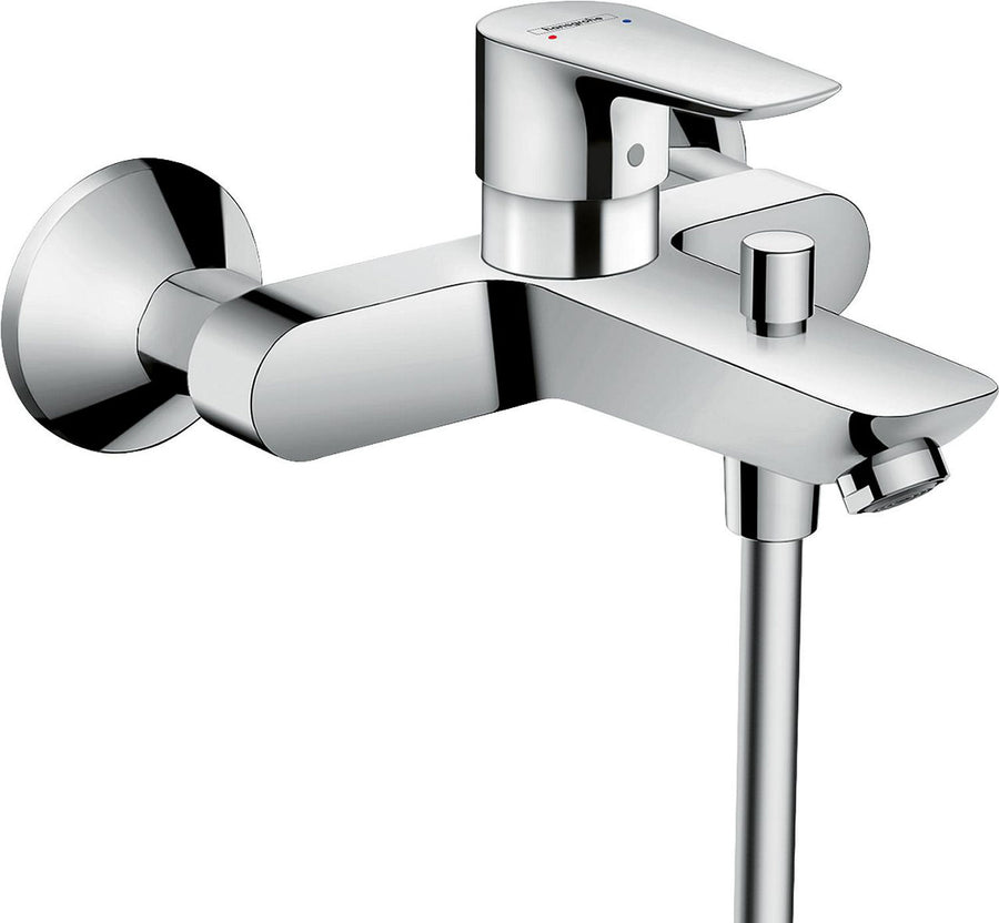 Mitigeur bain/douche apparent Hansgrohe Talis E saillie 194 mm chromé