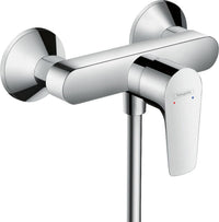 Mitigeur douche apparent Hansgrohe Talis E saillie 142 mm chromé