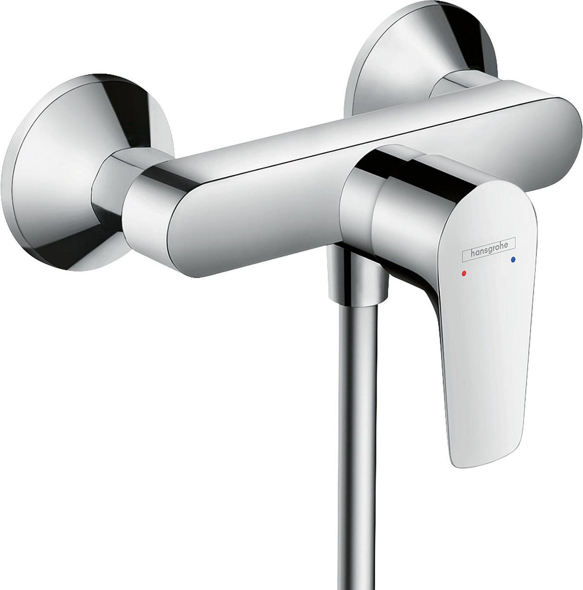 Mitigeur douche apparent Hansgrohe Talis E saillie 142 mm chromé