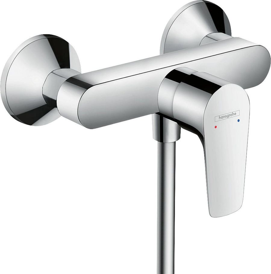Mitigeur douche apparent Hansgrohe Talis E saillie 142 mm chromé