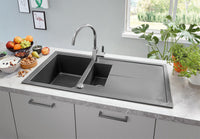Mitigeur d'évier Grohe Eurosmart Cosmopolitan, commande latérale