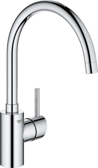 Mitigeur d'évier Grohe Concetto bec pivotant saillie 224 mm chrome