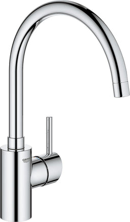 Mitigeur d'évier Grohe Concetto bec pivotant saillie 224 mm chrome