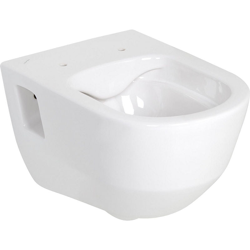 WC suspendu à fond creux Laufen PRO blanc, sans bride de rinçage, avec Bef.-Nischen L x H x P :360x340x530mm