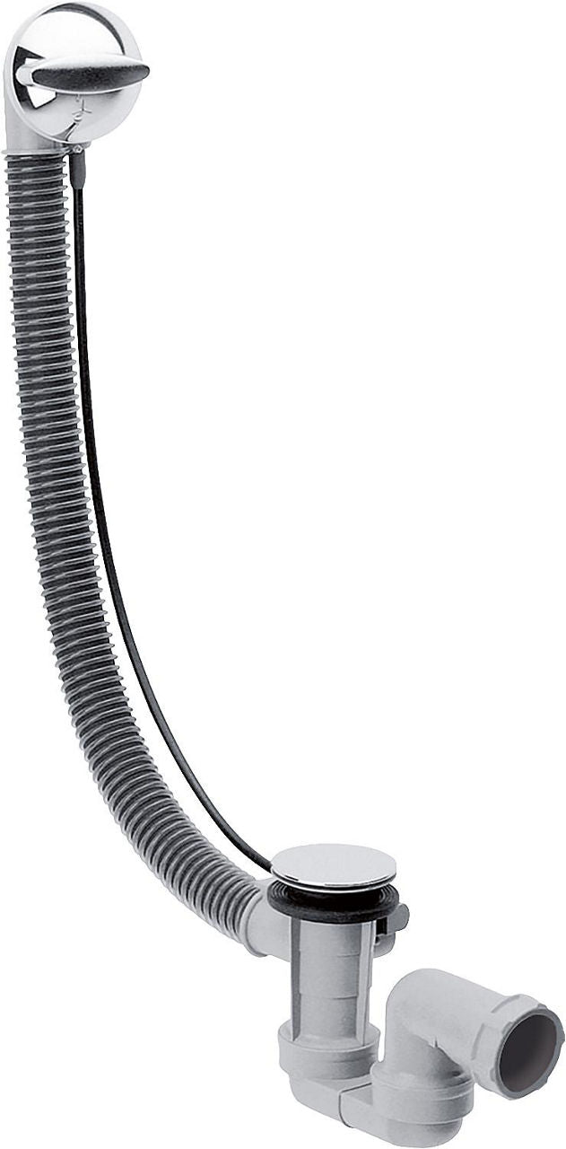 Hansgrohe Flexaplus Garniture d'écoulement et trop-plein pour baignoire standard