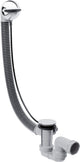 Hansgrohe Flexaplus Garniture d'écoulement et trop-plein pour baignoire standard