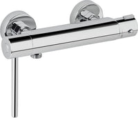 Thermostatique douche apparent Rumba II levier long chromé