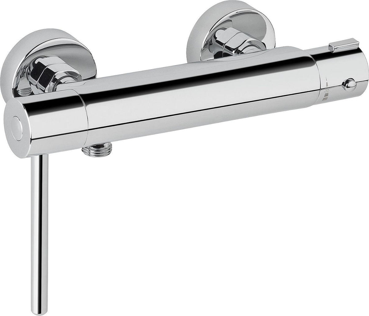 Thermostatique douche apparent Rumba II levier long chromé