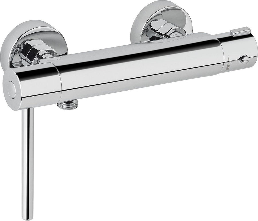 Thermostatique douche apparent Rumba II levier long chromé