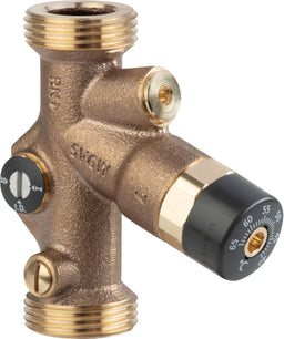 Vanne de régulation de circulation thermostatique Viega, à joint plat, agrément DVGW