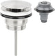 2-in-1 Stainless Steel Sink Plug