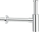 Siphon bouteille design DN 32 (1 1/4") en acier inoxydable