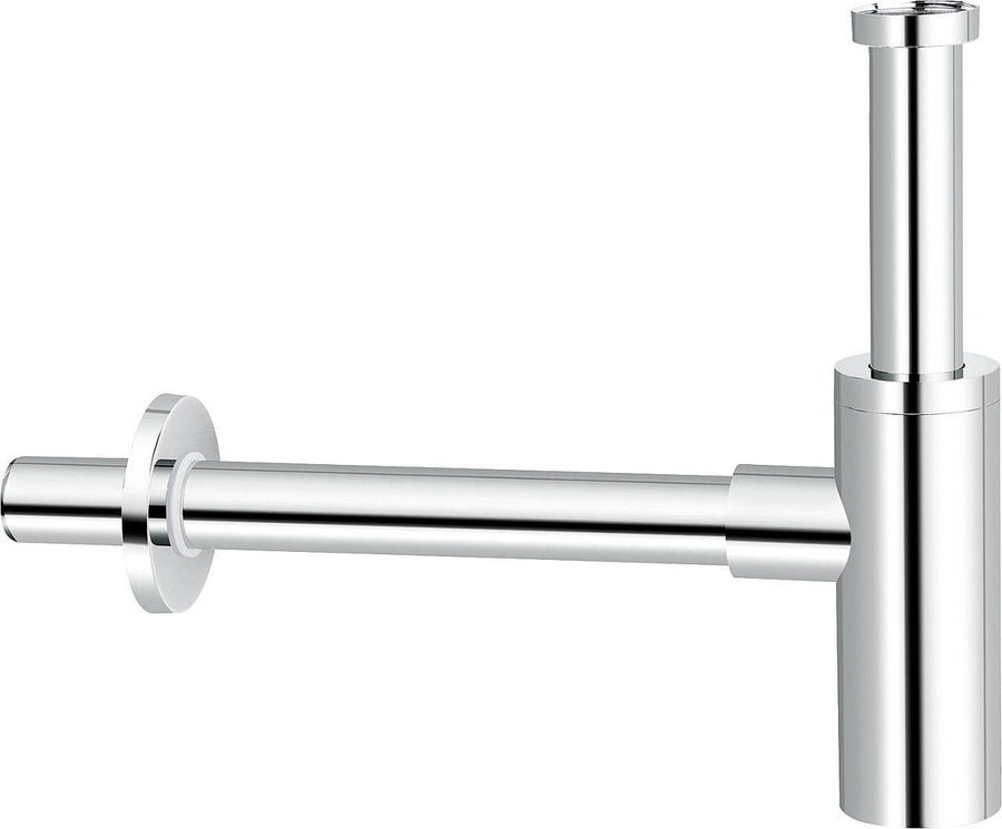 Siphon bouteille design DN 32 (1 1/4") en acier inoxydable