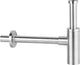 Siphon bouteille design DN 32 (1 1/4") en acier inoxydable