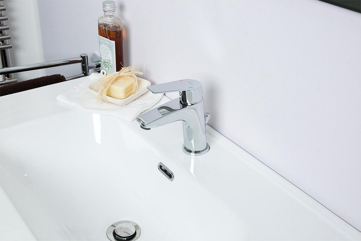 Mitigeur de lavabo Evenes Gastona saillie 104mm chromé