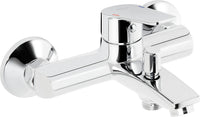 Mitigeur bain/douche apparent Gastona saillie 160 mm chromé