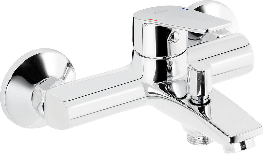 Mitigeur bain/douche apparent Gastona saillie 160 mm chromé