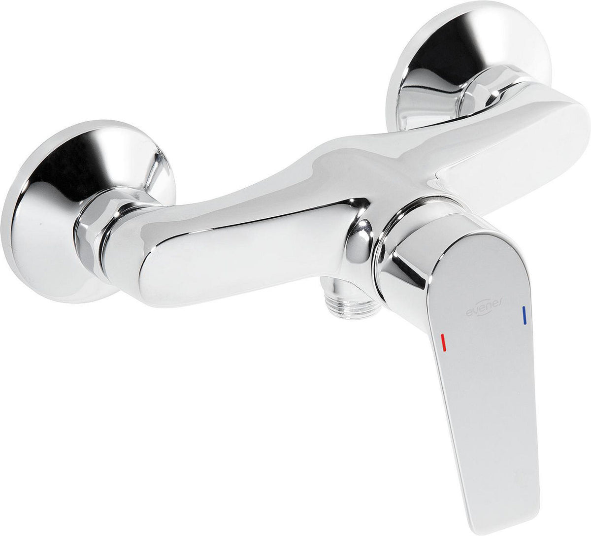 Mitigeur douche apparent Gastona saillie 54 mm chromé