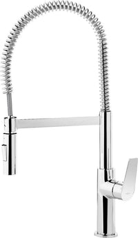Mitigeur d'évier Gastona douchette extractible saillie 220 mm chromé