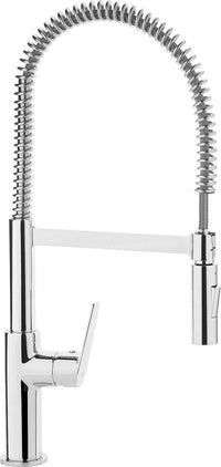 Mitigeur d'évier Gastona douchette extractible saillie 220 mm chromé