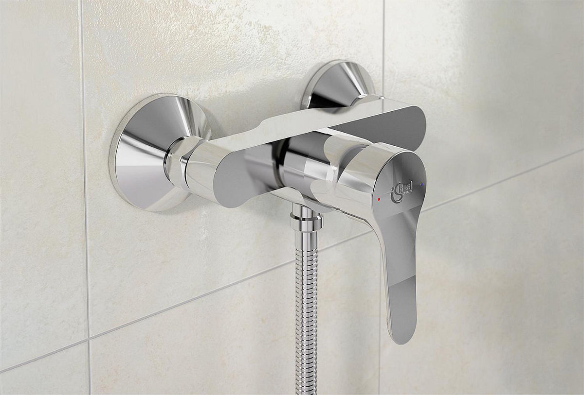 Mitigeur douche apparent Ideal Standard Alpha saillie 50 mm chromé