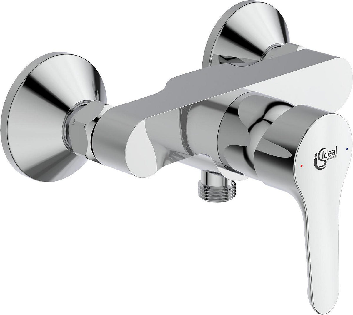 Mitigeur douche apparent Ideal Standard Alpha saillie 50 mm chromé