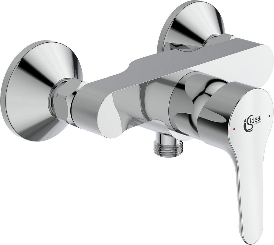 Mitigeur douche apparent Ideal Standard Alpha saillie 50 mm chromé