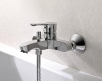 Mitigeur bain/douche apparent Ideal Standard Alpha saillie 174 mm chromé
