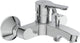 Mitigeur bain/douche apparent Ideal Standard Alpha saillie 174 mm chromé