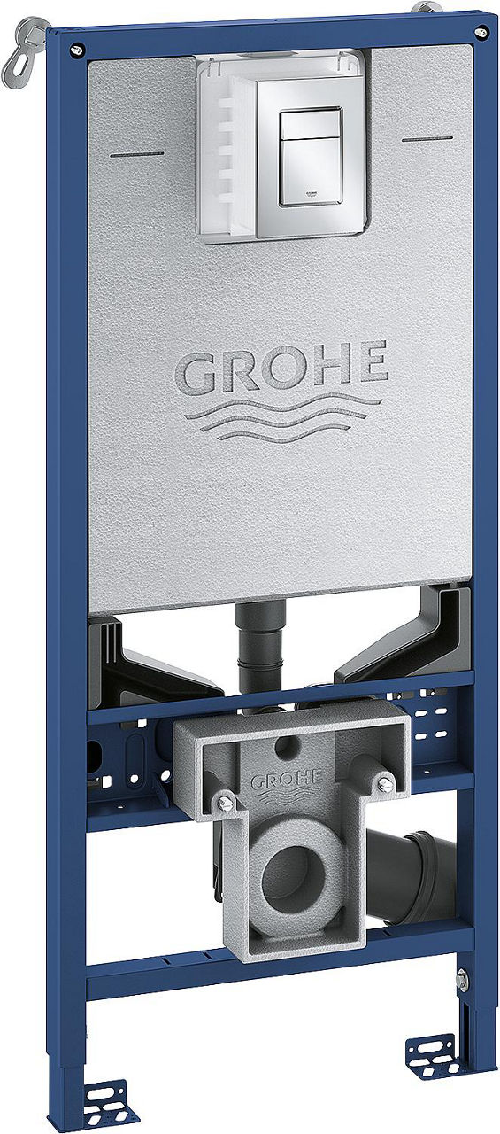 GROHE Rapid SLX Kit réservoir avec plaque de commande Skate Cosmopolitan, chrome