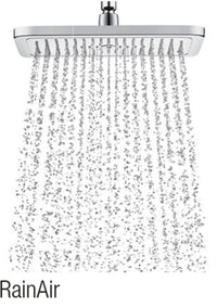 Hansgrohe Croma E 280 Thermostatic Shower Column with 280x170 mm Overhead Shower Chrome