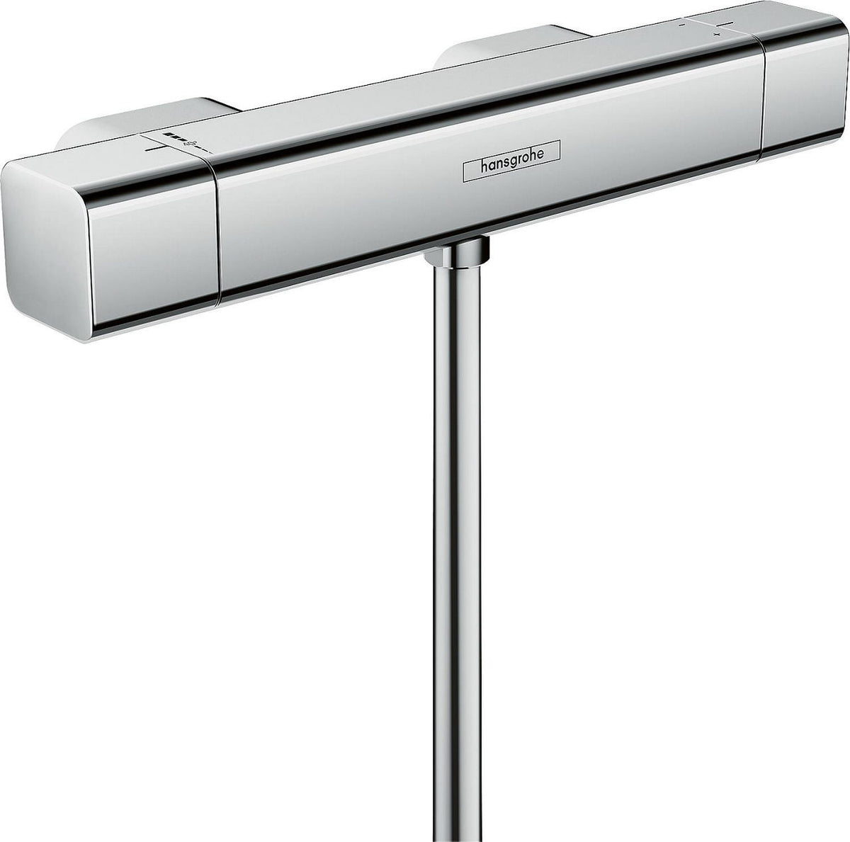 Thermostatique douche apparent Hansgrohe Ecostat E chromé