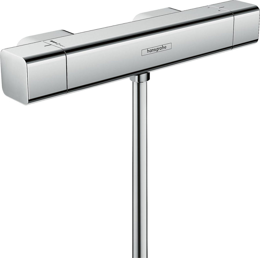 Thermostatique douche apparent Hansgrohe Ecostat E chromé