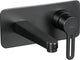 Mitigeur mural de lavabo Evenes Enzan Nero saillie 180mm noir mat