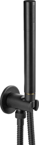 Kit de douchette Enzan Nero avec douchette bâton et flexible noir mat