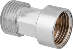 Rallonge DN10 (3/8") chromé 20mm, pour flexible robinetterie joint plat