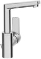 Mitigeur de lavabo Hansa Hansatwist saillie 130 mm chromé