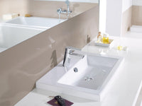 Mitigeur de lavabo Hansa Hansatwist saillie 113 mm chromé