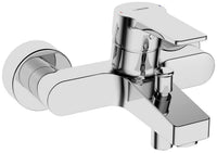 Mitigeur bain/douche apparent Hansa Hansatwist saillie 162 mm chromé