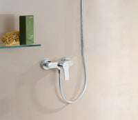 Mitigeur douche apparent Hansa Hansatwist saillie 61 mm chromé