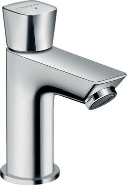 Robinet sur colonne Hansgrohe Logis 70 saillie 84 mm chromé
