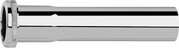 Tube de rallonge D=32mm x 150mm avec raccord, laiton chromé