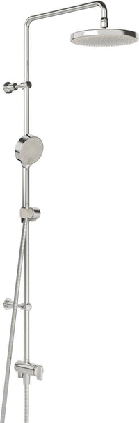 Colonne de douche Hansa Hansabasicjet sans mitigeur, douchette + pomme Ø 200 mm chrome