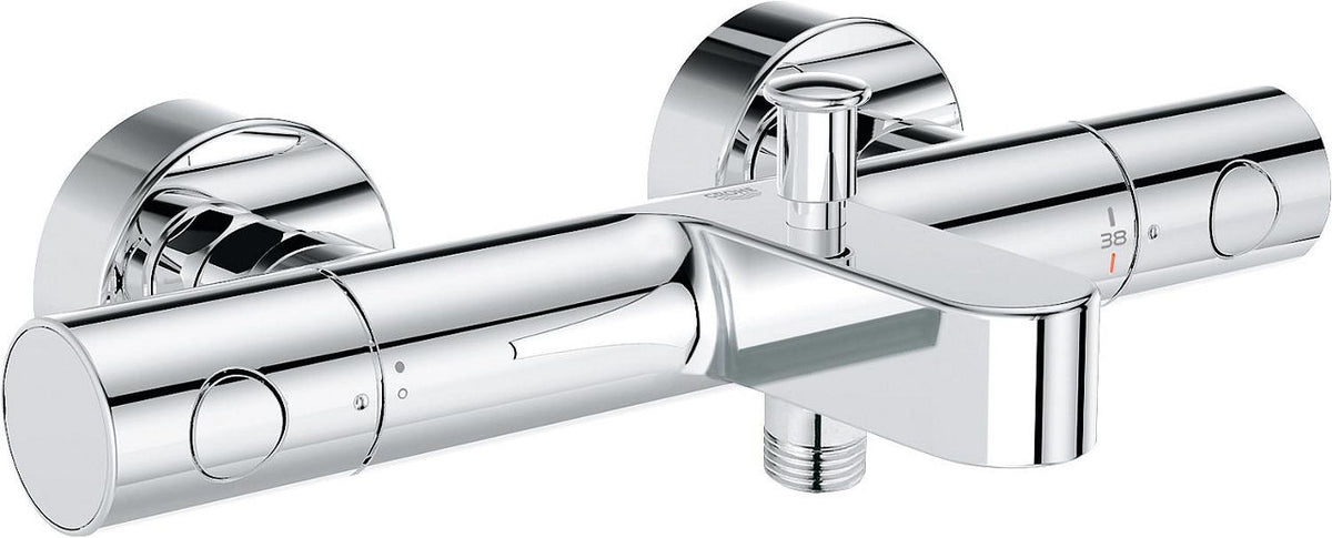 Thermostatique bain-douche apparent Grohe Grohtherm 800 C saillie 162 mm chromé