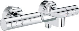 Thermostatique bain-douche apparent Grohe Grohtherm 800 C saillie 162 mm chromé