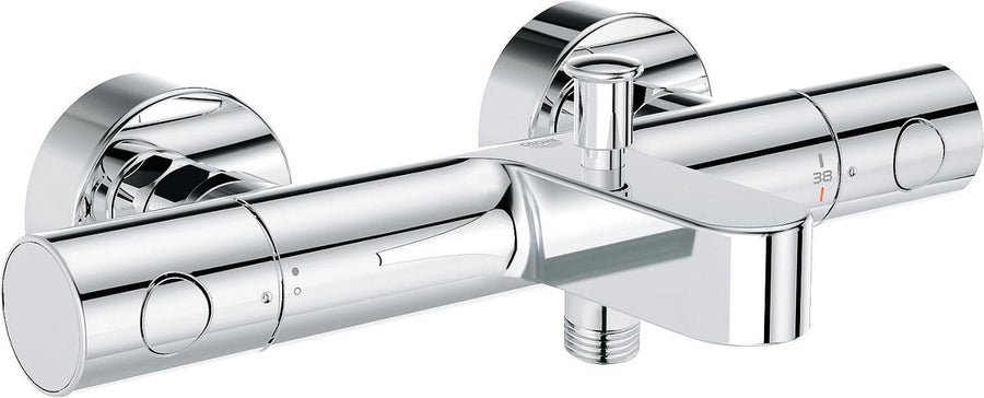 Thermostatique bain-douche apparent Grohe Grohtherm 800 C saillie 162 mm chromé