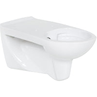 WC suspendu à fond creux Elida sans bride de rinçage, céramique blanc L x H x P : 380x390x730mm
